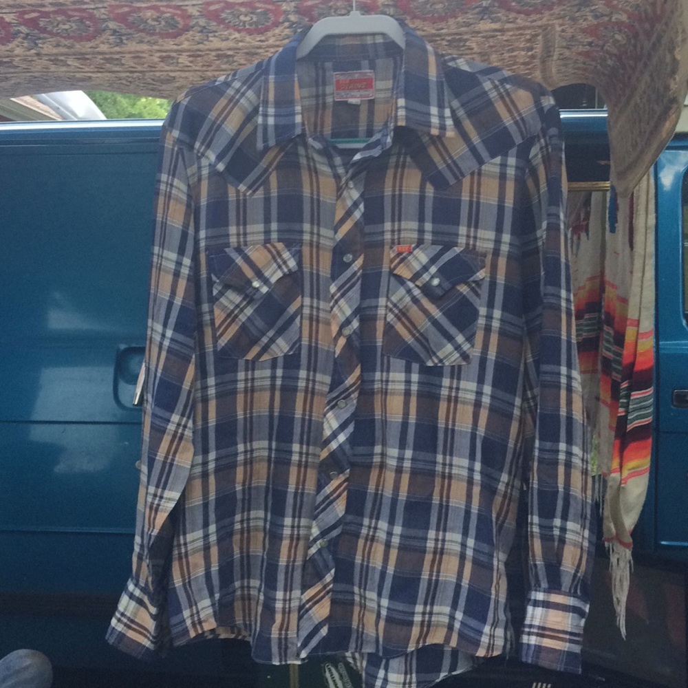 Western Pearl Button Up Ely Plains  Size 16-35
